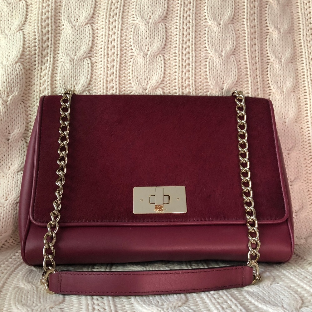 Kate Spade Merlot Burchelli Bethany Purse
